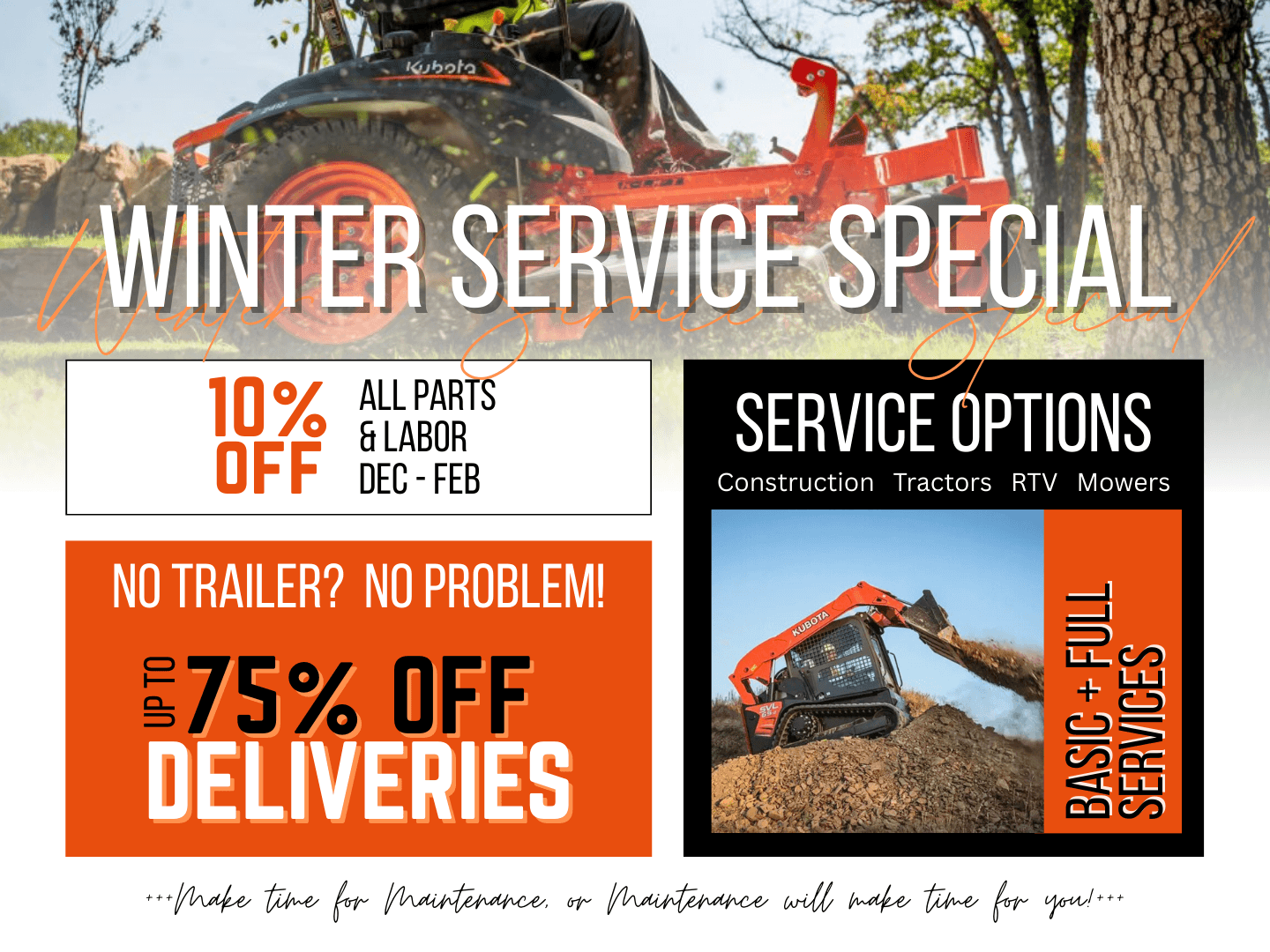 Winter Service Special