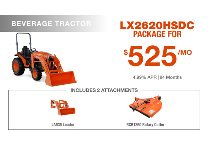 Package Deals - Beverage Tractor & Equipment